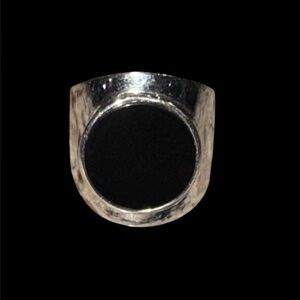Silver Elle Onyx Ring